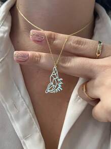 Collar de nombre personalizado, collar de nombre personalizado para mujeres, collar de acero inoxidable con mariposa, regalo de joyería para mujeres