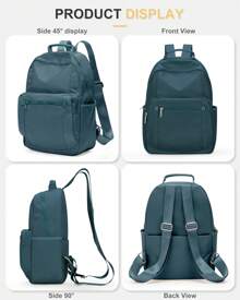 Schulrucksack Teenager Mädchen Schultasche,Schulranzen Rucksack Mädchen Teenager Schule College-Rucksack Damen Backpack Casual Daypack Laptop Rucksack 14 zoll Damen Tagesrucksack Bookbag