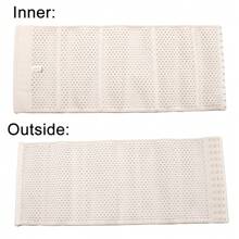 2PCS Slimming Tummy Control Waist Trainer Belt Shapewear Body Shaper For Women Mens Abdomen Compression Waist Wrap Corset Girdle Band Underwear Waist Cincher Trimmer Boned - Beige(2 Pack) - View 7