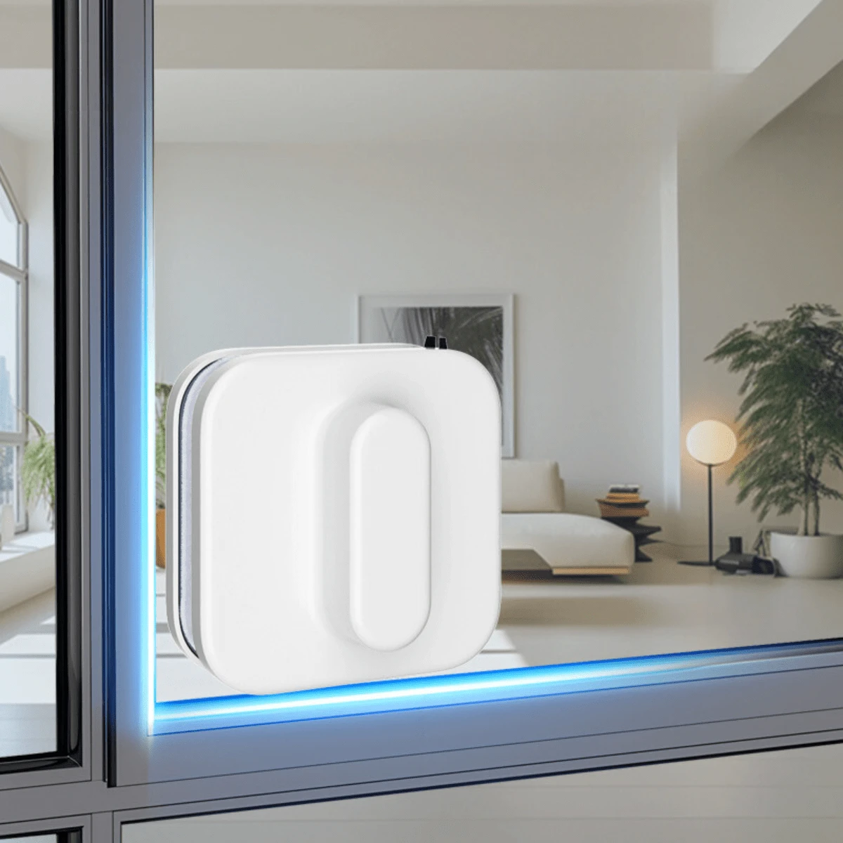 (3~10MM)双面磁性擦窗器双面高层家用磁性擦窗器刮水器玻璃清洗清洁工具刷