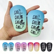 1pair Of Football Mini Leg Guards, High-Quality Thickened Layout, Ultra Light Mini, Football Small Shin Guards, Calf Guards - Multicolor - View 2