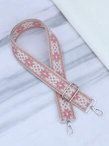 可调节替换肩带、肩带、手提包带、腰带、包包配件、女士礼物 - 粉色 - 查看 1
