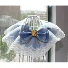 Obroża dla kota z koronką, ręcznik do śliny dla psa, obroża dla kota i psa, brytyjska krótka obroża dla lalek, pasterski sprzęt dla zwierząt, Boże Narodzenie, ozdoby świąteczne