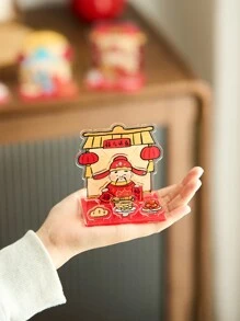 1个桌面铭牌支架，办公桌装饰，房间装饰，家居装饰摆件，家居小摆件