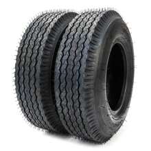 2pcs 4.80/4.00-8 Trailer Tires 4 Ply Load Range B 4.80-8 Tubeless 660Lbs - 1 - View 1
