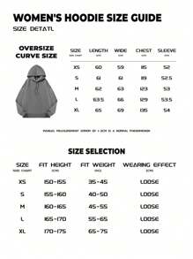Dessin animé de Noël wapiti lettre anglaise slogan imprimé autocollants sweat-shirt à épaules dénudées pour femme Curve sweat-shirt surdimensionné automne et hiver décontracté polyvalent cordon de serrage à capuche ample style collège de rue femmes automne et hiver nouveau style
