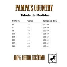 Premium Leather Country Belt Our Lady Of Aparecida With Impactful Buckle - Camel - View 7
