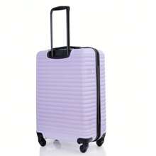 Sweiko Sweiko Hard Shell Suitcase, Rolling Suitcase, Travel Suitcase, Hand Luggage 4 Wheels, ABS Material, TSA Customs Lock, 58.5*39.5*23, Light Purple