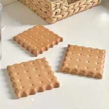 木制杯垫、木制饼干形杯垫、杯垫、牛奶和咖啡杯隔热垫、杯托、实木杯垫、房间装饰、厨房用品 - 彩色 - 查看 2