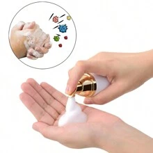 1/12pcs 2oz Foam Soap Bottle Empty Travel Foaming Dispenser For Hand Soap,Lash Shampoo,Body Wash Home Bathroom Decor Fall Decor Back To School