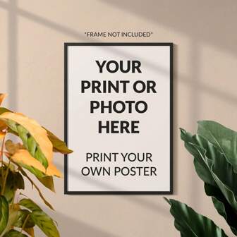 1 pieza, Póster impreso en lienzo personalizable, impresión de póster personalizado - póster personalizado - póster de película - póster de foto familiar - póster de boda - póster personalizado, regalo ideal único, adecuado para aniversario, San Valentín, Día de la Madre, cumpleaños, Día del Padre, graduación, boda, inauguración de la casa, restaurante, sala de estar, dormitorio, oficina, salón de té, hogar