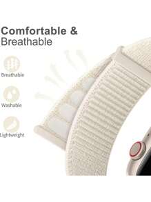 Kompatybilny z paskiem do zegarka , męski i damski, sportowy, miękki, oddychający, magiczny, samoprzylepny pasek z nylonu + matowa tekstura, odporna na upadki i zarysowania, folia ochronna z hartowanego szkła, zintegrowana obudowa zegarka, kompatybilna z 40/41/42/44/45/46/49 mm, wymienna obudowa paska, kompatybilna z Series Ultra/11/10/9/8/7/6/5/4/Se, etui na pasek, zmywalny pasek, etui dotykowe