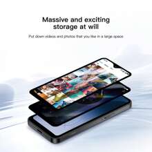 Smartphone mini SERVO 17SE con Dual SIM Dual Standby, red 4G, 2GB RAM, 16GB ROM, Wi-Fi Hotspot, cámara dual, reconocimiento facial y pantalla de 4.3 pulgadas - Negro - Ver 9