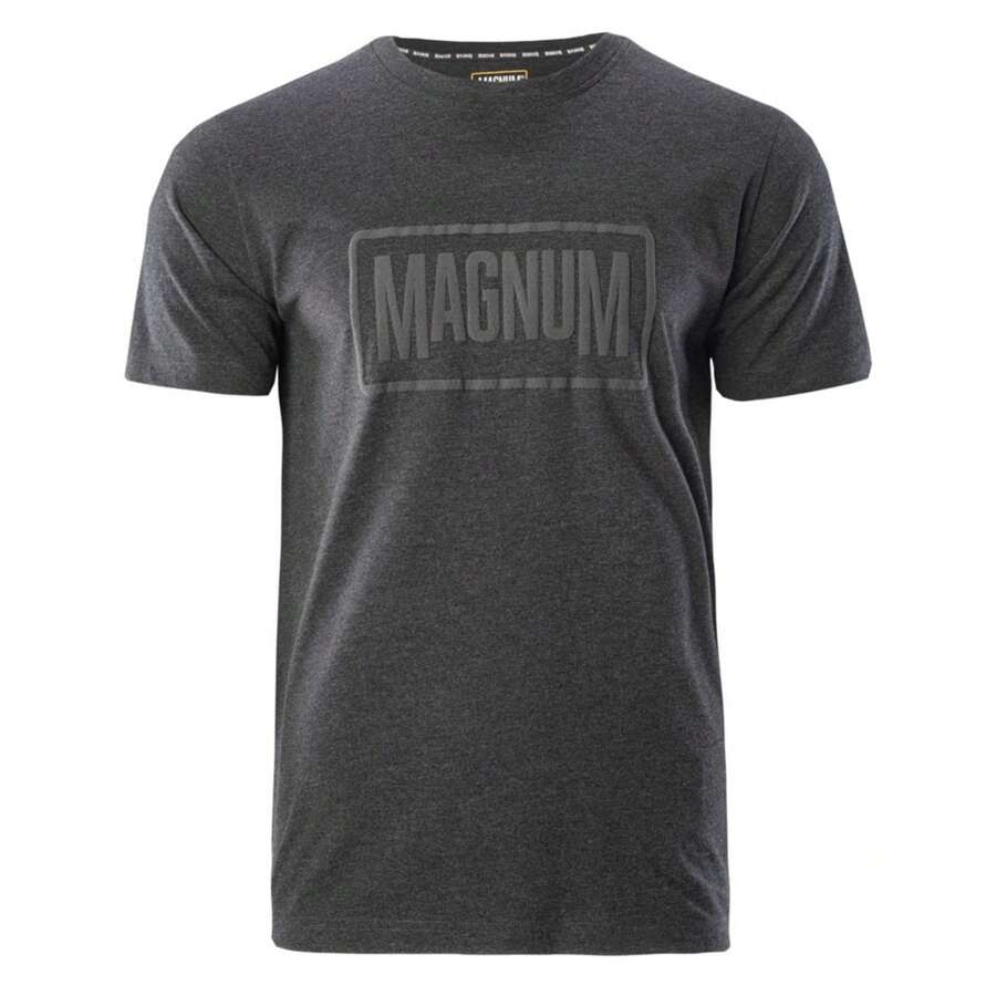 Magnum Koszulka męska Essential 2.0 (czarny melanż) - Czarne - Zobacz 1