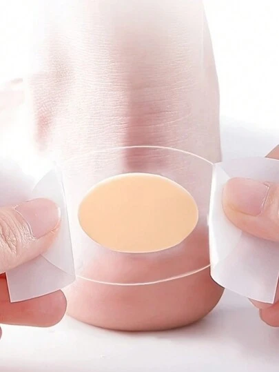 Voetwrijvingskussentjes, antislip hielkussentjes, verborgen hielgrepen, teenkussentjes