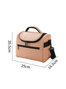 1 szt. 8,5 l torba na lunch dla kobiet i mężczyzn, studentów, sztruksowa torba na lunch, szczelna, izolowana, miękka, duża torba chłodząca na lunch - wielokrotnego użytku pudełko na lunch do biura, pracy, szkoły, pikniku, plaży, torby szkolne, torby do przechowywania dla nauczycieli, zewnętrzny pakiet chłodzący, zewnętrzny pakiet termiczny, torby do klasy, torby do organizacji w klasie