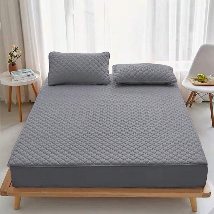 Mattress Protectors & Encasements - 灰色 - 查看 1
