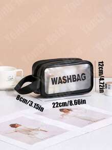 1-6 Pieces Set Hanging Travel Cosmetic Bag, Portable Toiletry Bag For Washing, Bathing, Makeup Organization, Carrying With You, Beauty Storage, Beach, Dry & Wet Separation, Swimming, Feminine Hygiene, Skincare, Waterproof Laundry Bag, Multi-Functional Storage Bag For Makeup Storage And Categorization, Such As Foundation Summer Travel, Vacation Home Bathroom Decor Holiday Makeup Organizer Bathroom Accessories Back To School