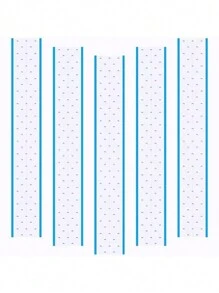 5/10 Sheets Double-Sided Wig Tape With Hole, Waterproof Toupee Tape For Lace Wigs, Breathability Lace Glue Adhesive Tape For Hair Pieces Hair Extension