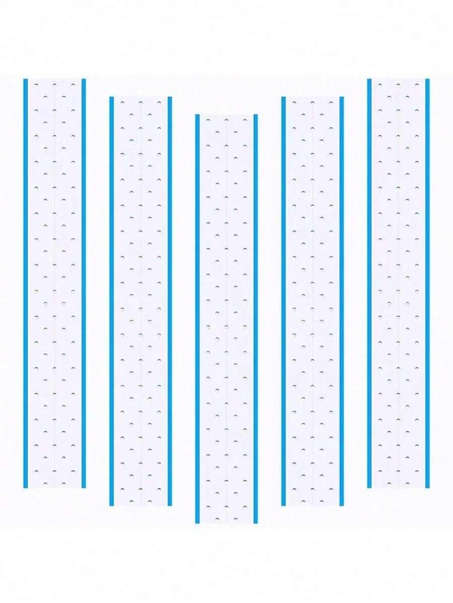 5/10 Sheets Double-Sided Wig Tape With Hole, Waterproof Toupee Tape For Lace Wigs, Breathability Lace Glue Adhesive Tape For Hair Pieces Hair Extension