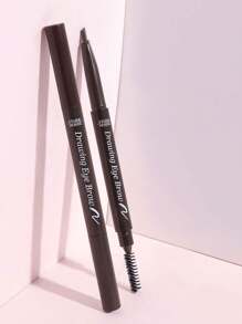 ETUDE Drawing Eye Brow #1 Dark Brown 0.25g Long-Lasting Eyebrow Pencil For Soft Textured Natural Daily Look Eyebrow Makeup K-Beauty,GIFT