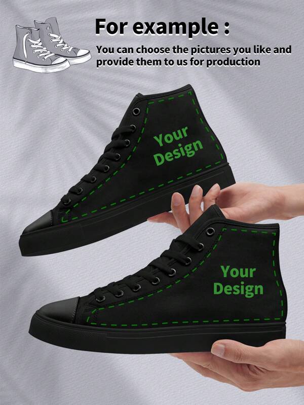 1 paio di scarpe di tela personalizzate a collo alto, sneaker personalizzate con foto, scarpe da ginnastica personalizzate, scarpe di tela a collo alto personalizzate, sneaker con foto, sneaker personalizzate per donne e uomini, scarpe sportive e casual personalizzate, regalo per testimone di nozze, regalo per anniversario, regalo di San Valentino, regalo di compleanno, regalo di matrimonio, regalo per il/la migliore amico/a, regalo per mamma/papà/lei/lui/fidanzata/fidanzato/moglie/marito/amico
