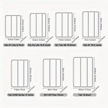 Customized Photo Personalized PU Leather Protective Case, Suitable For 10th Gen IPad, 2017/2018 9.7 Inch IPad And Tab A 9+ 11 Inch - Foldable, Scratch-Resistant, With Auto Sleep/Wake Function, Great For Pet And Home Gifts - Black - View 3