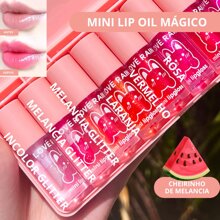 Lip Oil Color Change PH Lip Tint Moisturizer  Moon And Snow - ROSA - Ver 3