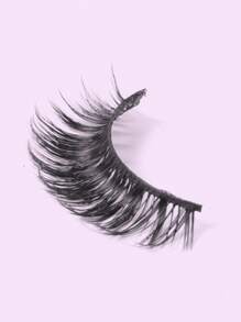 New 5 Pairs Set False Eyelashes, Natural And Stylish Faux Waterproof Eyelashes With 3d Volume And Cat Eye Effect, Lotus Tray Design,Natural And Beautiful, Suitable For Daily Use, Carnival Parties, Music Festivals, Weddings,Christmas Gift - Fluffy Lashes - View 6