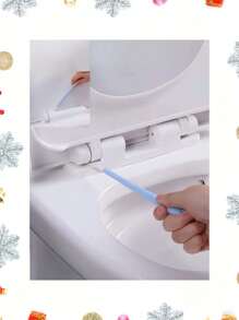 20-Piece Disposable Crevice Cleaning Brush Set With 1 Handle - Multipurpose, No-Electricity Bathroom, Kitchen, Car, And Furniture Gap Cleaner Kit