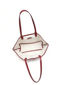 Women's Fashion New Simple Tote Bag Set, Shoulder Bag, Large Capacity Handbag, Commute Versatile Lady Handbag, Purse, Student Shoulder Bag