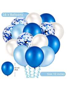 Happy Birthday Banner Bunting Party Decorations Confetti Latex Balloon Party Banners For Birthday Banner Decorations, Christmas