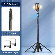 AXNEN Auto Face Tracking Tripod For Smartphones, Extendable 3 In 1 Aluminum Bluetooth Selfie Stick, 360° Rotation Phone Tripod With Wireless Remote And Phone Holder, Selfie Stick Tripod For IPhone16/15/14/13/12 Pro, Android Phone, Black