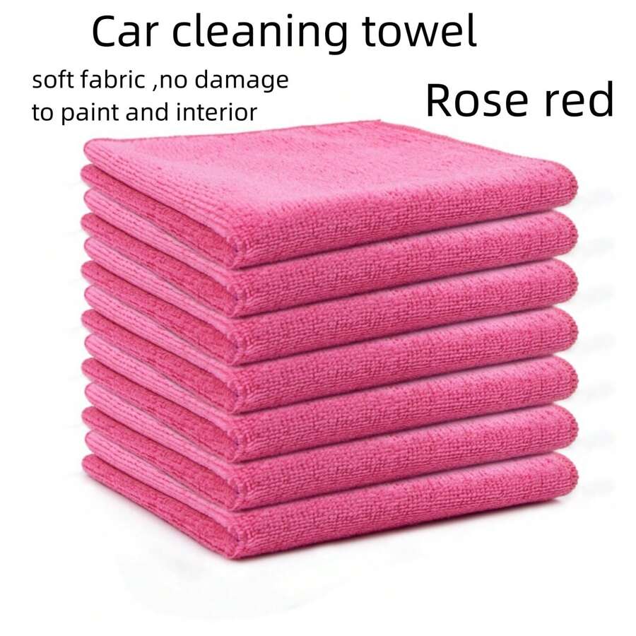Microfiber Cleaning Cloth, Bulk Microfiber Towel For Home, Reusable And Lint Free Cloth Towels For Car - Multicolor - View 1