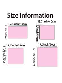 1pc Soft Plush Checkered Pillow Cover Without Filling