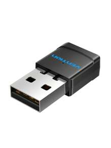 VENTION Dual Band USB draadloze netwerkkaart, met een maximale snelheid van maximaal 5GHz 433Mbps of 2.4GHz 200Mbps, Multiple Encryption Protocol Technology om de netwerkbeveiliging te garanderen, ondersteunt Windows XP/Vista/Win7/8/8.1/10/11 (stuurprogramma gratis)