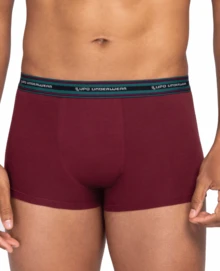 Kit com 4 Cuecas Sunga Lupo 460-003 - Vermelho - Visão 2