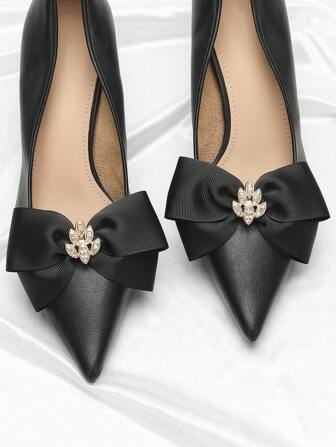 Schleifenförmiger Strass Dekor, minimalistische Dekor Accessoires