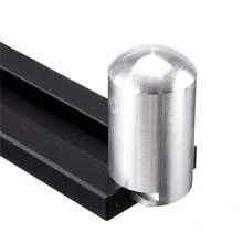 HONGDUI Arrêt de raboteuse à bois 19 ou 20 mm Banc de trou pour chien Pince pour chien Accessoires de table d'établi - 19 mm - Noir - Voir 7