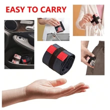 1 pièce Sac de rangement de voyage pliable et compact avec une très grande capacité pour les vêtements, les courses, la gym, la natation, les cadeaux de Noël, de la Saint-Valentin et du Nouvel An