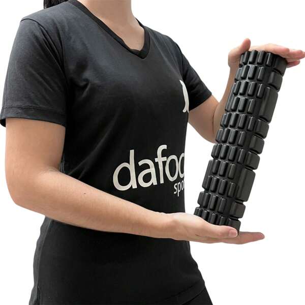 dafocacom.br Rolo de Liberação Miofascial Pilates 30x8cm Preto Liftness Dafoca Sports