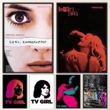 1pc Wall Arts Posters Frameless Retro Tv Girl Music Group Poster Prints Poster Wall Painting Bedroom Living Room Wall Bar Restaurant Sticker Small Pop,Canvas Gifts Birthday Graduation - Multicolor - View 2
