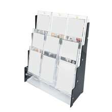 Tabletop Acrylic Card Showcases Stand Elegant 3 Tiers Trading Card Storage Rack Practical Baseball Card Display Rack - Multicolor - View 14