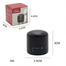 Tapones de vino reutilizables - Mantenga su vino fresco y a prueba de fugas con estos preservadores al vacío, para uso comercial en restaurantes y bares, tapones de botella de vino tinto para uso doméstico, tapón de botella de champán sellado con silicona, tapón de vino de preservación compacto, herramientas de bar, nuevos tapones de vino al vacío reutilizables para botellas de champán de hotel, juego de tapones y selladores de vino a prueba de fugas para restaurante, accesorio de cocina.