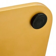 A Modern Minimalist Dining Table. Imitation Marbled Glass Tabletop. Gold MDF Table Legs For Kitchen And Living Room - 黃金如圖 - 查看 18