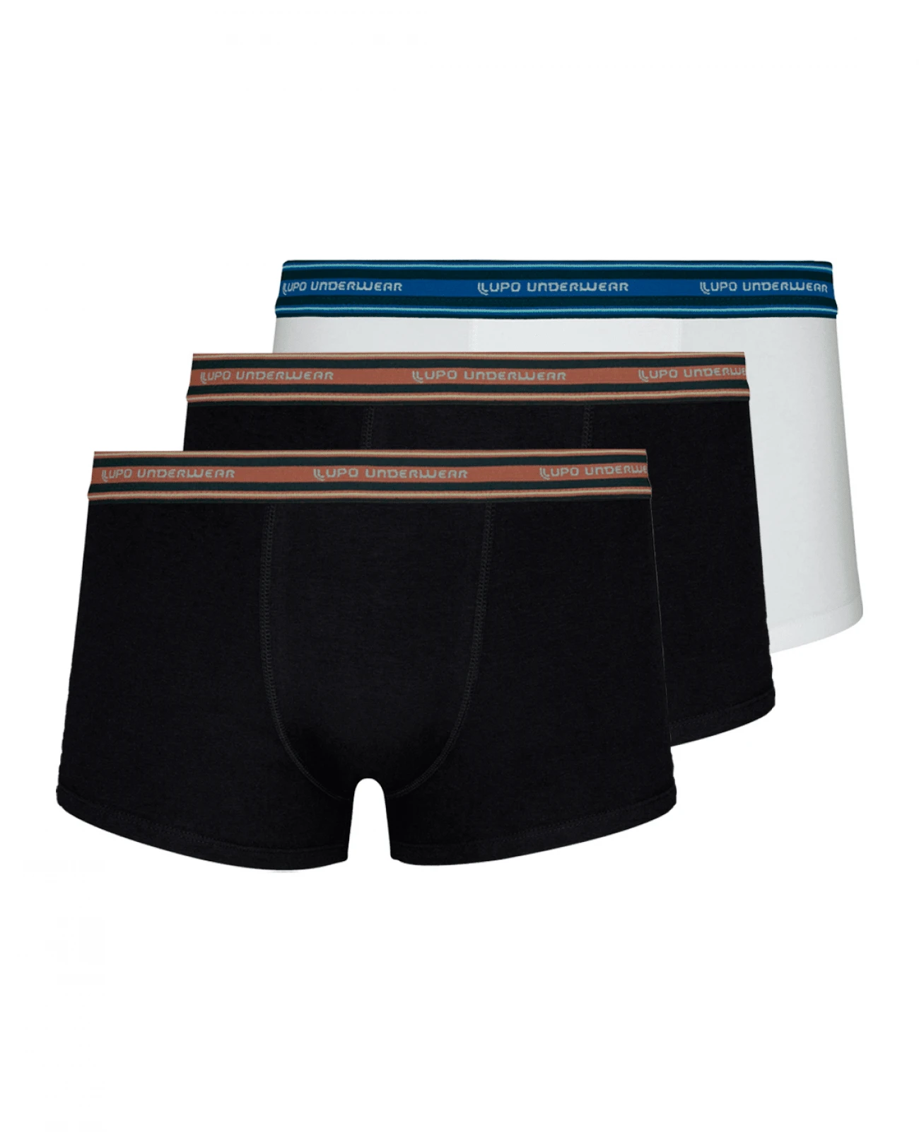 Kit With 3 Lupo Swim Briefs 460-003 - Blanco - Ver 1