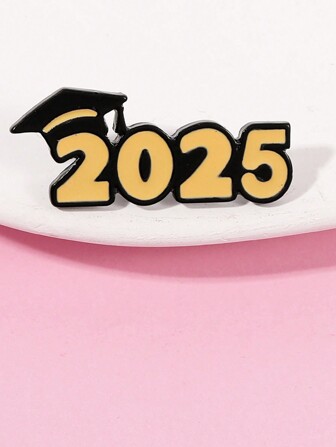 1 pièce Épinglette de mortier de chapeau doctoral pour la saison de remise des diplômes, insigne commémoratif du diplôme avec mention très bien, épingle de cadeau d'étudiant, accessoire de robe, épinglette pour vêtements et sac