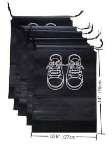 1/5/10pcs Shoes Storage Bag With Rope Travel Storage Bag With Secure Drawstring Closure Portable Waterproof Shoes Packing Bag Multifunctional Storage Bag Shoe Organizer Waterproof Beach Bag For Men And Women Travel Supplies, Home Storage And Organization Supplies Travel Essential Back To School Travel Essentials Travel Accessories Travel Must Haves Vacation Summer Holiday School Accessories Stuff Back To School Supplies