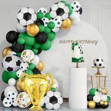 125Pcs Football Theme Latex Balloon Garland Arch Kit For Soccer Birthday Anniversary Wedding Party Background Home Decoration Supplies - Multicolor - View 6