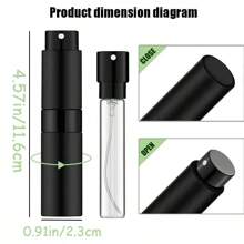 1 chai xịt phun sương mini cầm tay 10ml, bình xịt du lịch rỗng có thể nạp lại, bình xịt cầm tay cho nam và nữ, bình xịt cạo râu nhỏ cho bình xịt chất lỏng ngày lễ tình nhân vật dụng ngày lễ tình nhân đồ dùng đám cưới - Nhiều màu - Xem 11
